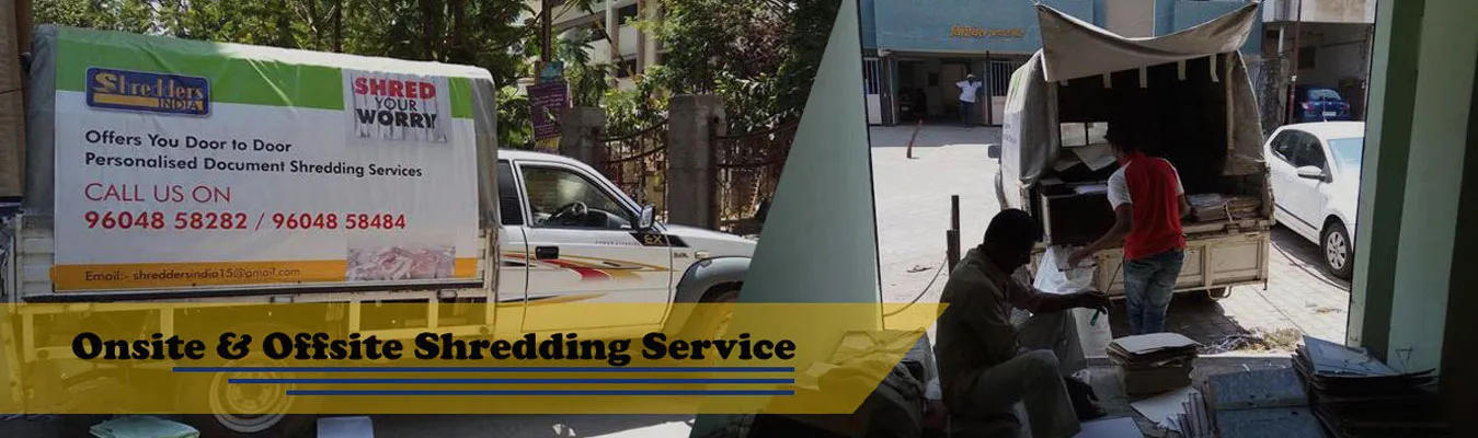 Shredding Services - Shredders India